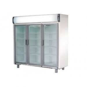 Freezer Vertical Jameco 3 Puertas De Vidrio Modelo: JA-3600F